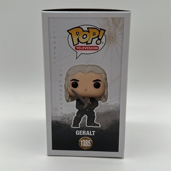 Funk Pop! #1385 Geralt The Witcher Netflix NEW - Picture 4 of 4
